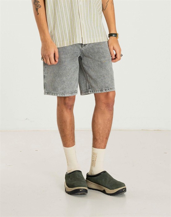 Leroy Ash Grey Shorts 